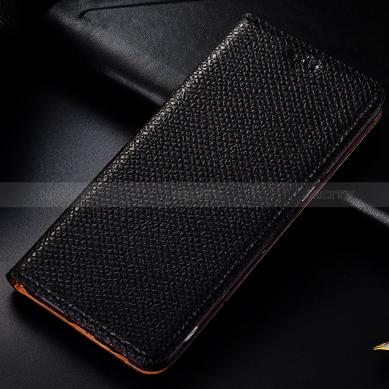 Coque Portefeuille Livre Cuir Etui Clapet H15P pour Samsung Galaxy A6 Plus (2018) Noir Plus