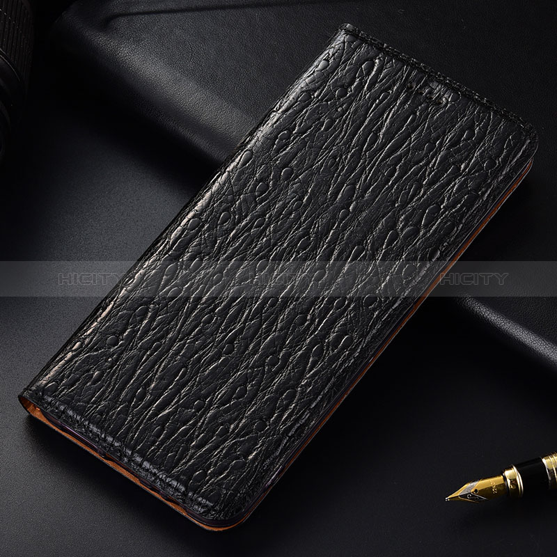 Coque Portefeuille Livre Cuir Etui Clapet H15P pour Samsung Galaxy Grand Max SM-G720 Noir Plus
