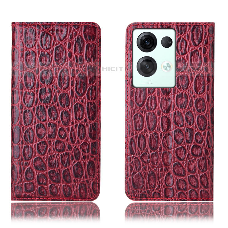 Coque Portefeuille Livre Cuir Etui Clapet H16P pour Oppo Reno8 Pro 5G Plus