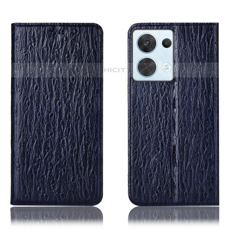 Coque Portefeuille Livre Cuir Etui Clapet H18P pour Oppo Reno8 5G Plus