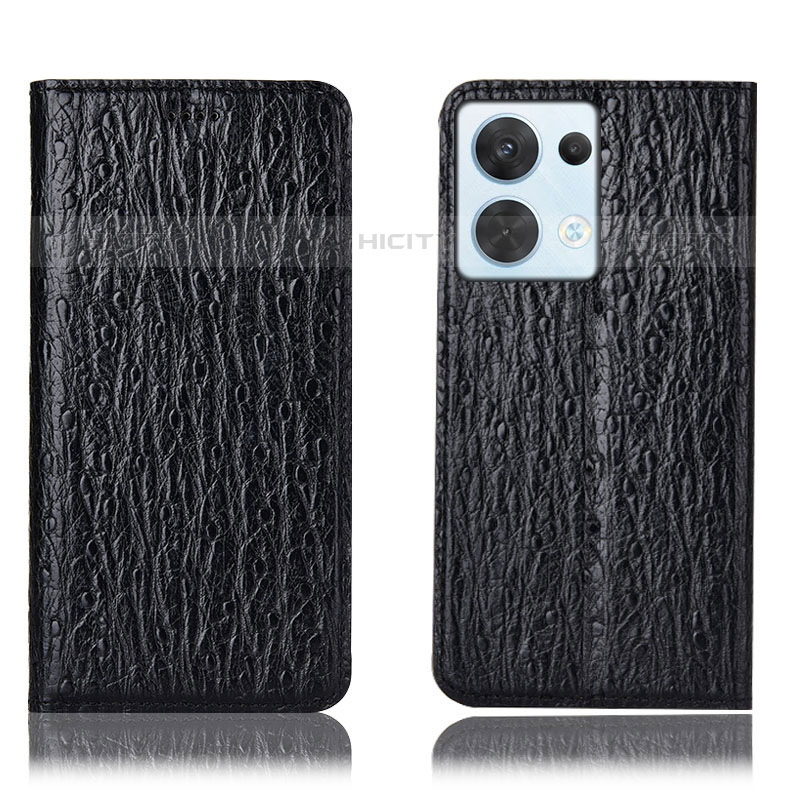 Coque Portefeuille Livre Cuir Etui Clapet H18P pour Oppo Reno9 5G Plus