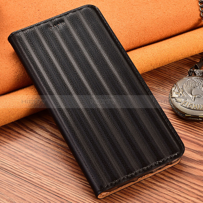 Coque Portefeuille Livre Cuir Etui Clapet H18P pour Samsung Galaxy S24 5G Noir Plus