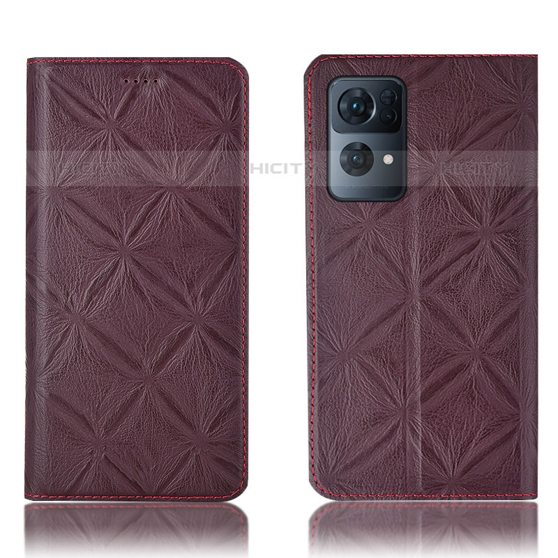 Coque Portefeuille Livre Cuir Etui Clapet H19P pour Oppo Reno7 Pro 5G Plus