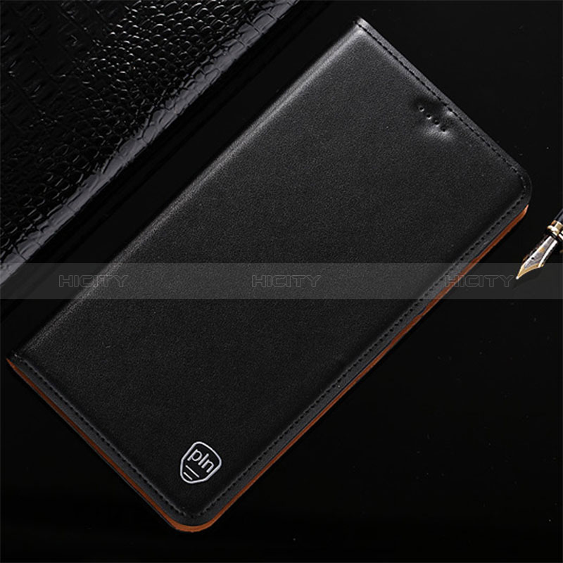 Coque Portefeuille Livre Cuir Etui Clapet H21P pour Xiaomi POCO C31 Noir Plus