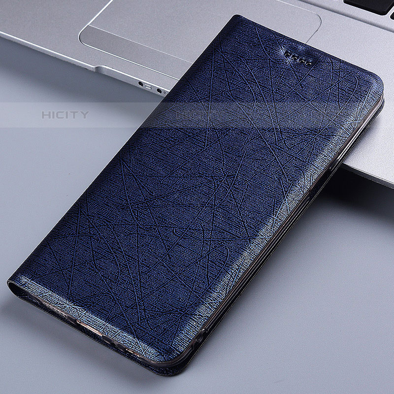 Coque Portefeuille Livre Cuir Etui Clapet H22P pour Google Pixel 7 5G Bleu Plus