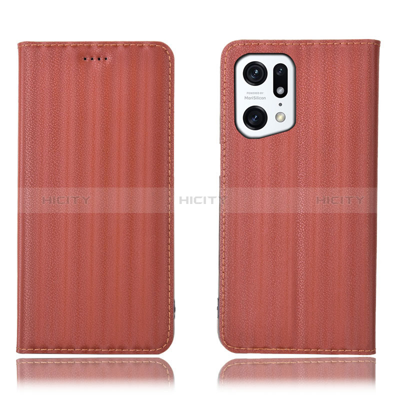 Coque Portefeuille Livre Cuir Etui Clapet H23P pour Oppo Find X5 5G Plus