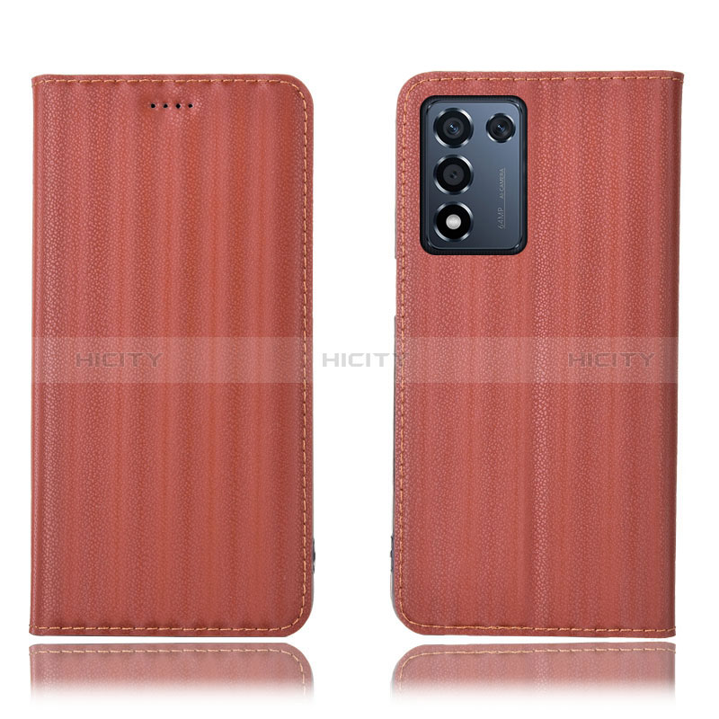 Coque Portefeuille Livre Cuir Etui Clapet H23P pour Oppo K9S 5G Bleu Plus