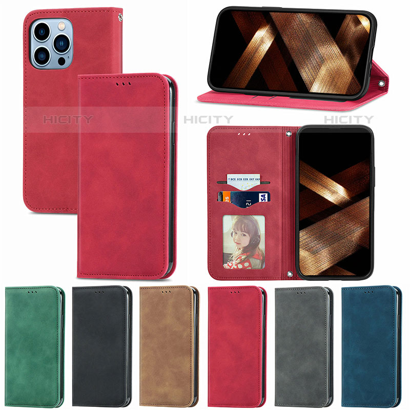 Coque Portefeuille Livre Cuir Etui Clapet H30 pour Apple iPhone 15 Pro Plus