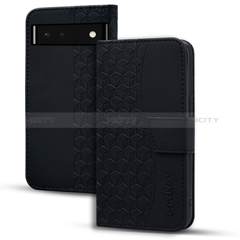 Coque Portefeuille Livre Cuir Etui Clapet HF1 pour Google Pixel 6 5G Plus