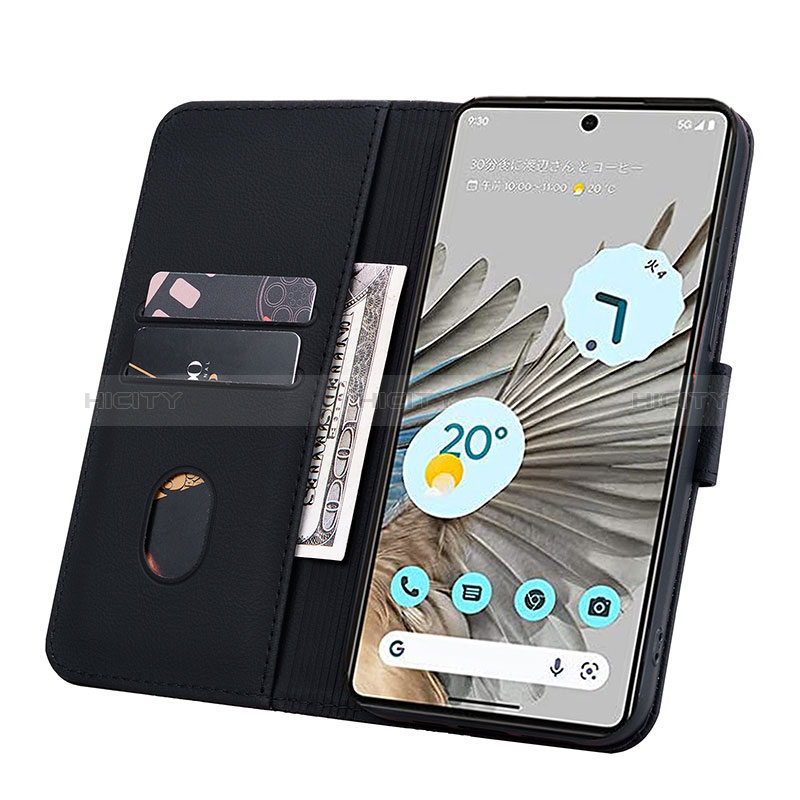 Coque Portefeuille Livre Cuir Etui Clapet HF1 pour Google Pixel 7 5G Plus