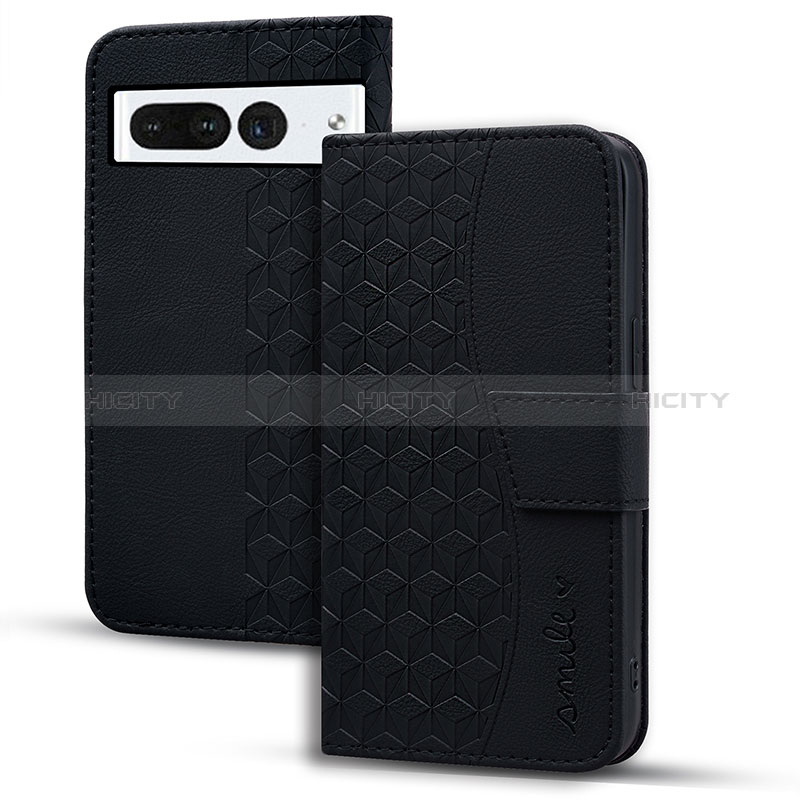 Coque Portefeuille Livre Cuir Etui Clapet HF1 pour Google Pixel 7 Pro 5G Plus