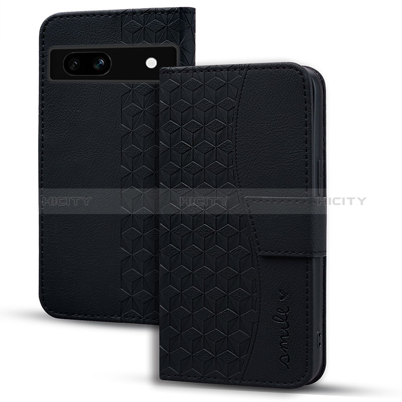 Coque Portefeuille Livre Cuir Etui Clapet HF1 pour Google Pixel 7a 5G Plus