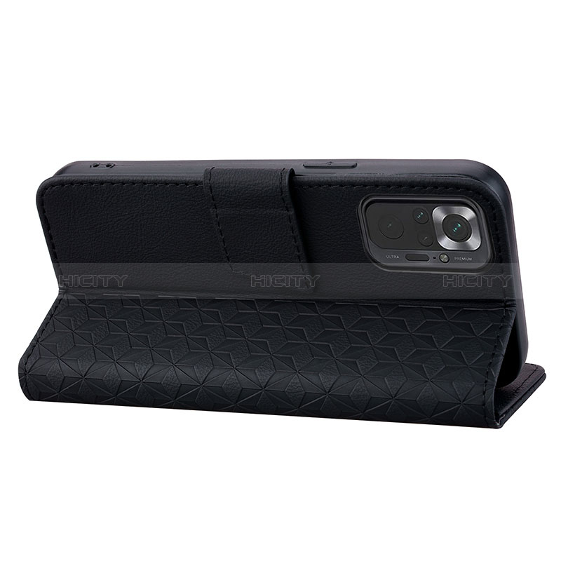 Coque Portefeuille Livre Cuir Etui Clapet HF1 pour Xiaomi Redmi Note 10 Pro 4G Plus