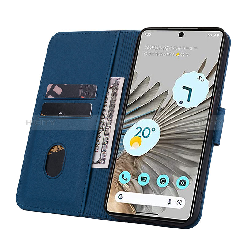 Coque Portefeuille Livre Cuir Etui Clapet HF2 pour Google Pixel 7 5G Plus