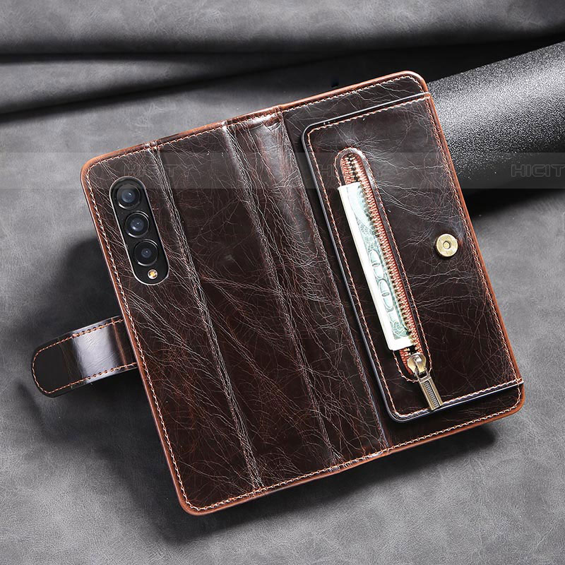 Coque Portefeuille Livre Cuir Etui Clapet JD1 pour Samsung Galaxy Z Fold4 5G Plus