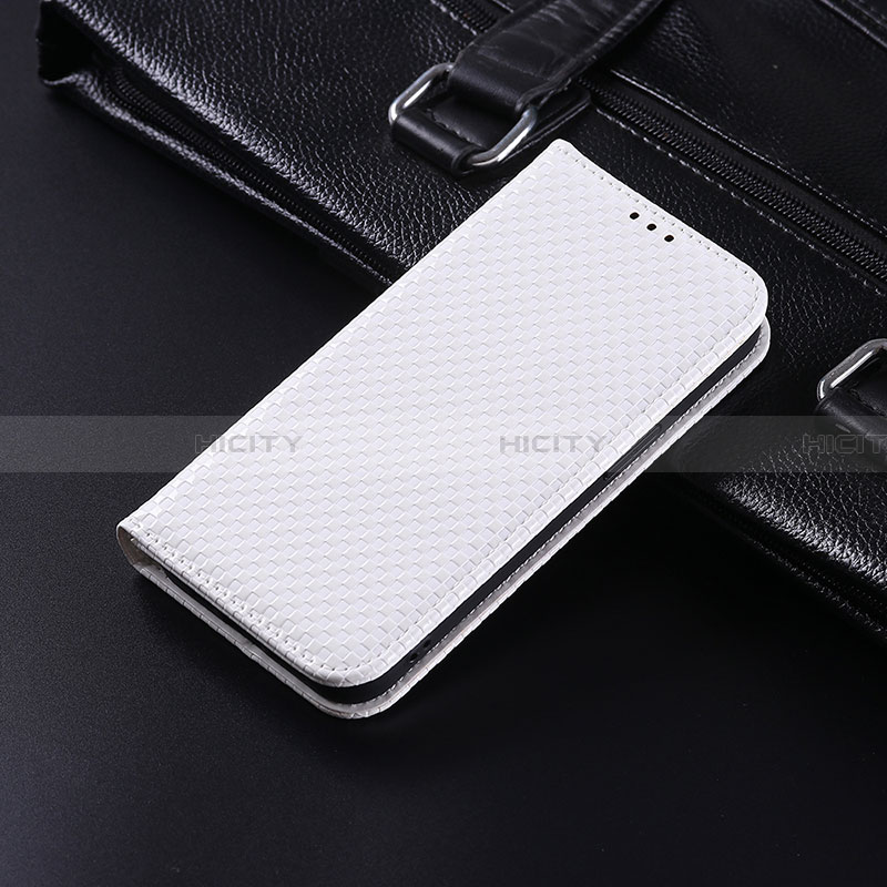 Coque Portefeuille Livre Cuir Etui Clapet JDK pour Samsung Galaxy A03 Core Blanc Plus