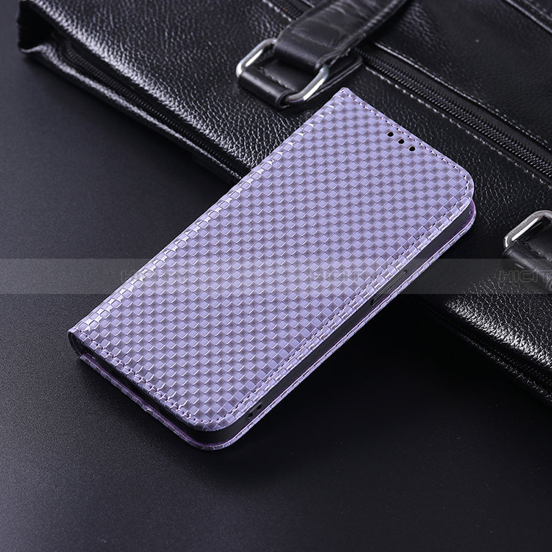 Coque Portefeuille Livre Cuir Etui Clapet JDK pour Samsung Galaxy A03 Core Violet Plus