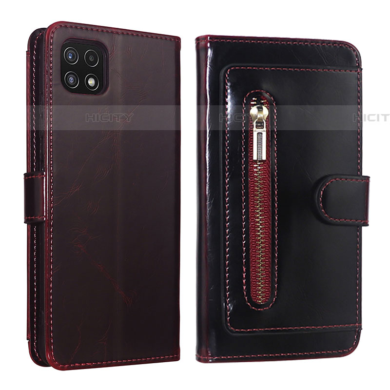 Coque Portefeuille Livre Cuir Etui Clapet JDK pour Samsung Galaxy F42 5G Plus