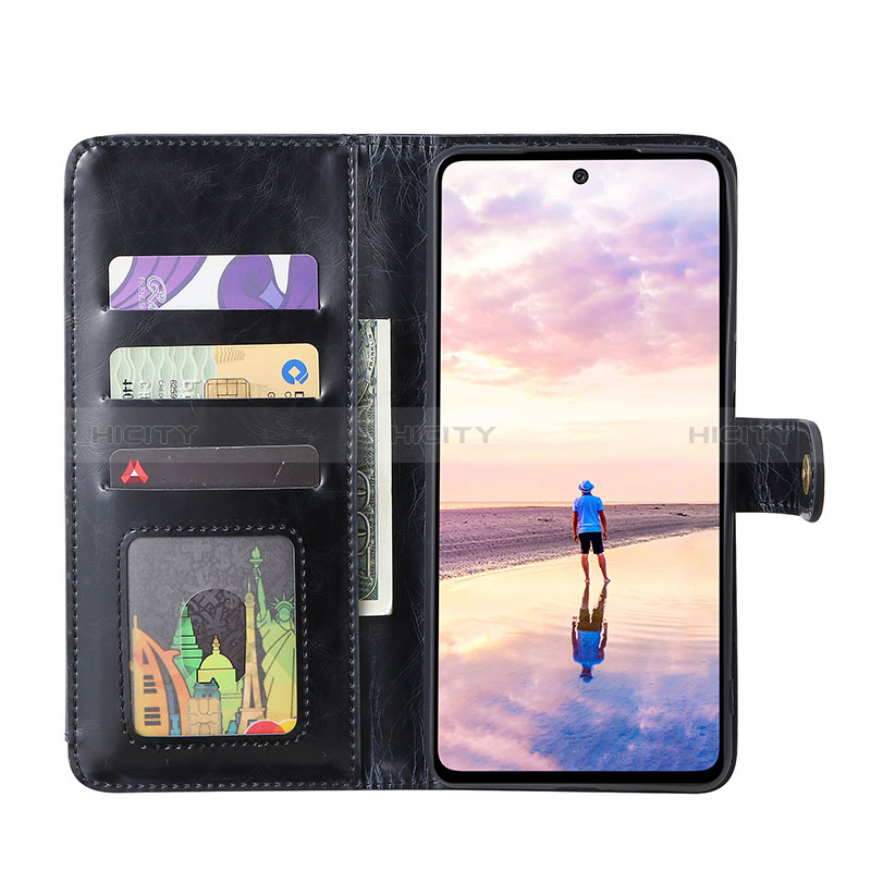 Coque Portefeuille Livre Cuir Etui Clapet JDK pour Samsung Galaxy Quantum2 5G Plus