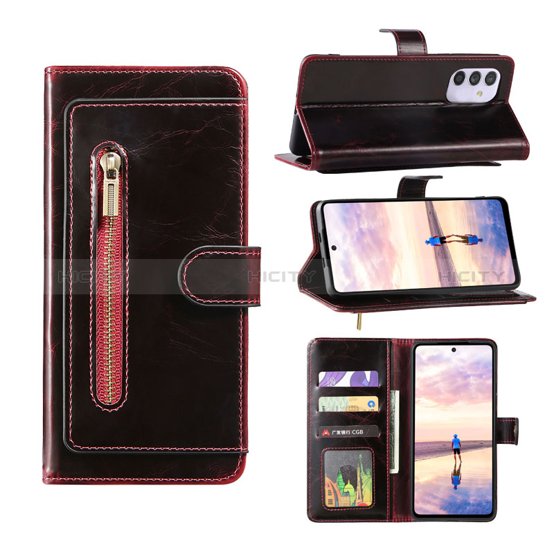 Coque Portefeuille Livre Cuir Etui Clapet JDK pour Samsung Galaxy Quantum2 5G Plus