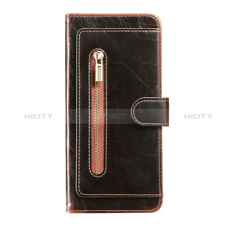 Coque Portefeuille Livre Cuir Etui Clapet JDK pour Samsung Galaxy S20 Ultra 5G Marron Plus