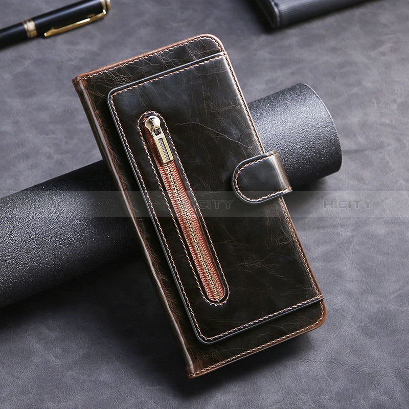 Coque Portefeuille Livre Cuir Etui Clapet JDK pour Xiaomi Mi 11X 5G Marron Plus