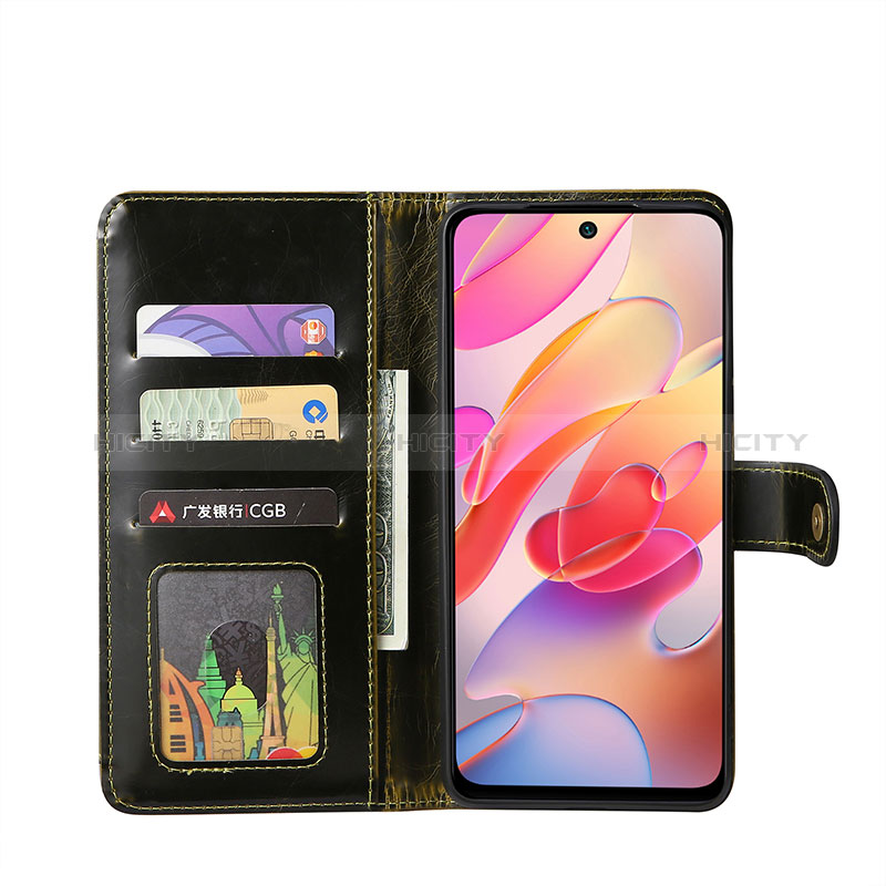 Coque Portefeuille Livre Cuir Etui Clapet JDK pour Xiaomi Redmi Note 10T 5G Plus