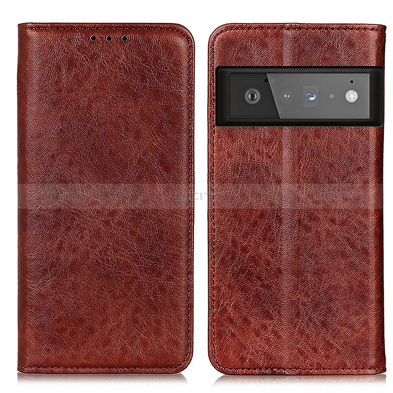 Coque Portefeuille Livre Cuir Etui Clapet K01Z pour Google Pixel 6 Pro 5G Plus