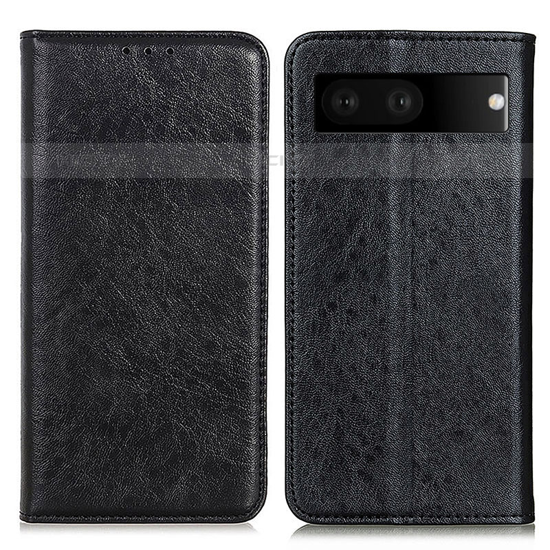 Coque Portefeuille Livre Cuir Etui Clapet K01Z pour Google Pixel 7 5G Noir Plus