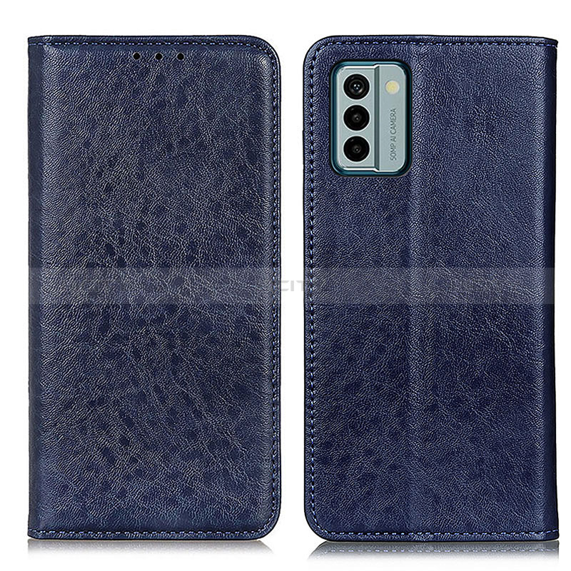 Coque Portefeuille Livre Cuir Etui Clapet K01Z pour Nokia G22 Bleu Plus