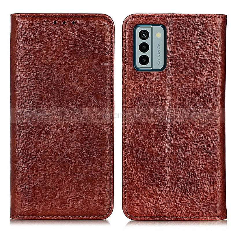 Coque Portefeuille Livre Cuir Etui Clapet K01Z pour Nokia G22 Marron Plus