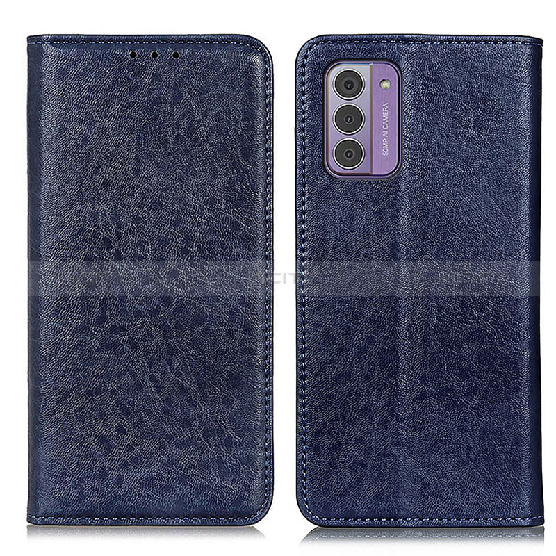 Coque Portefeuille Livre Cuir Etui Clapet K01Z pour Nokia G310 5G Bleu Plus