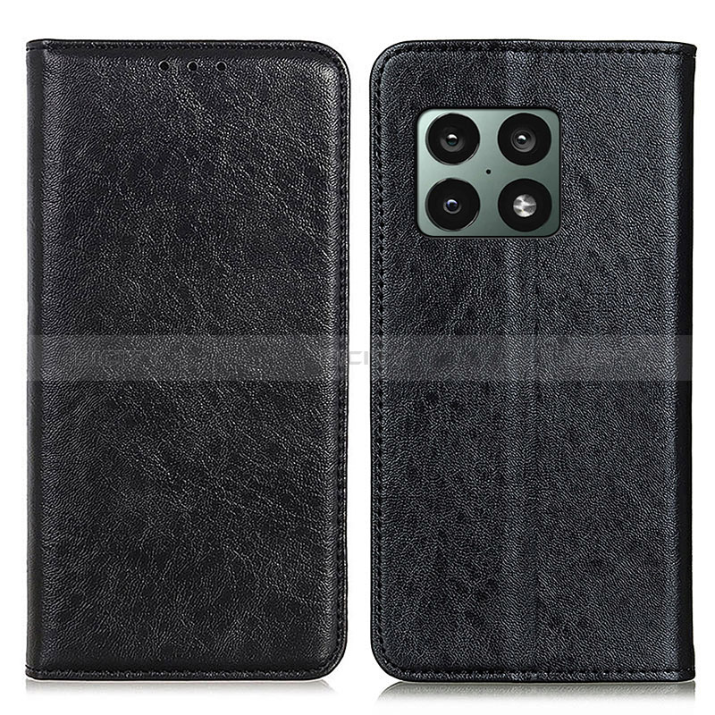 Coque Portefeuille Livre Cuir Etui Clapet K01Z pour OnePlus 10 Pro 5G Noir Plus