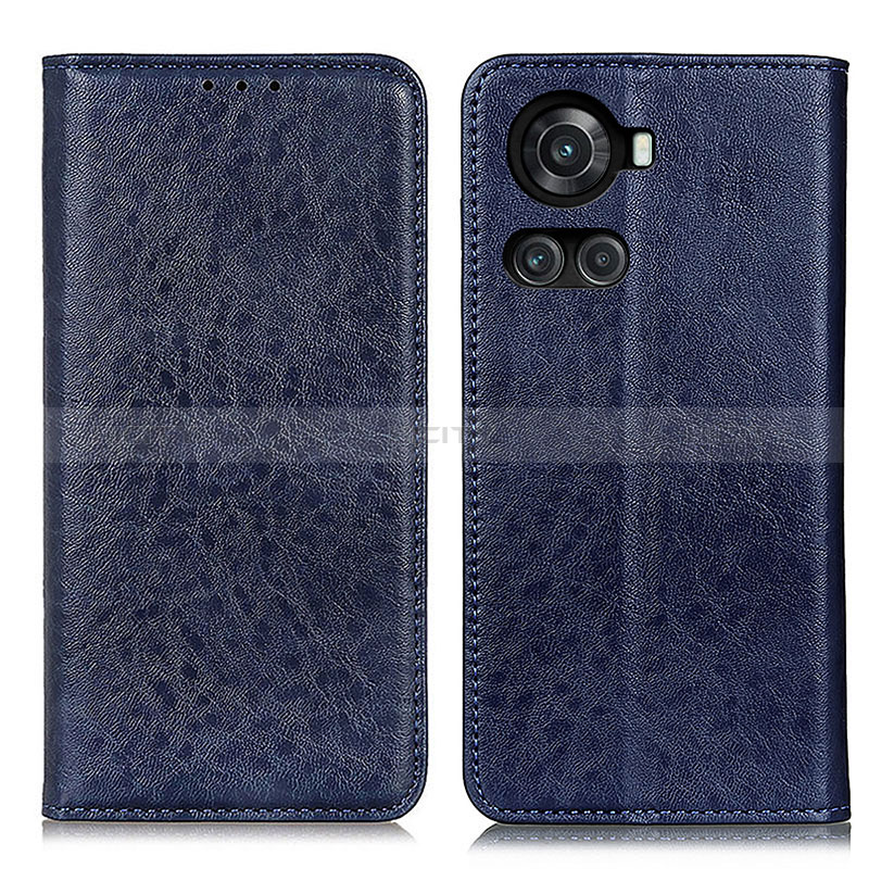 Coque Portefeuille Livre Cuir Etui Clapet K01Z pour OnePlus Ace 5G Bleu Plus