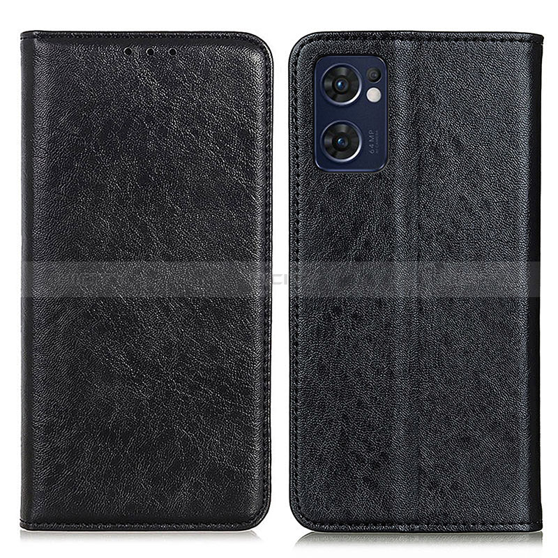 Coque Portefeuille Livre Cuir Etui Clapet K01Z pour OnePlus Nord CE 2 5G Noir Plus