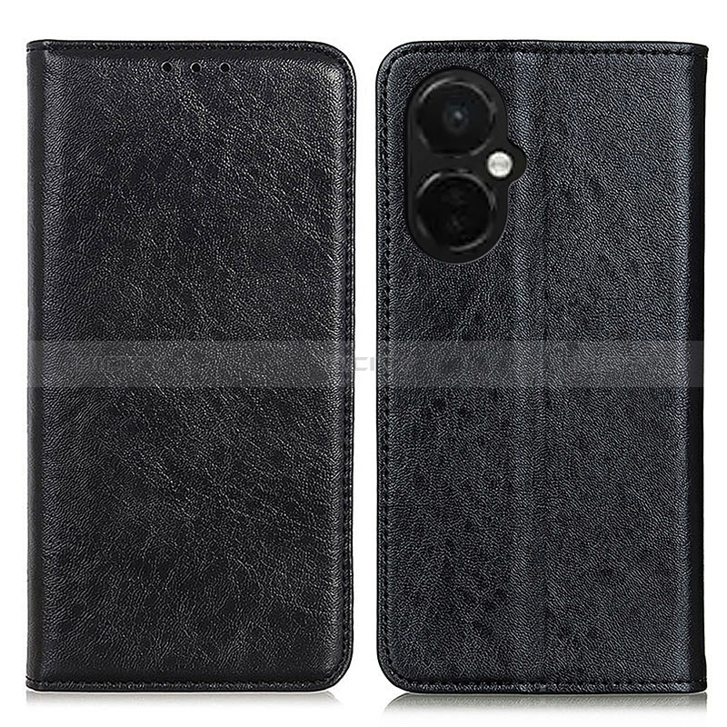 Coque Portefeuille Livre Cuir Etui Clapet K01Z pour OnePlus Nord CE 3 5G Noir Plus