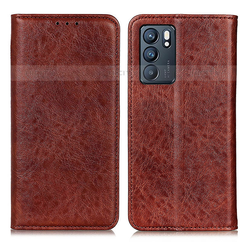 Coque Portefeuille Livre Cuir Etui Clapet K01Z pour Oppo Reno6 5G Plus