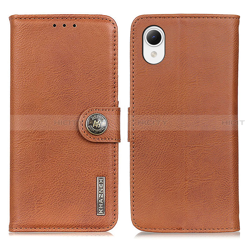 Coque Portefeuille Livre Cuir Etui Clapet K01Z pour Samsung Galaxy A23s Marron Plus