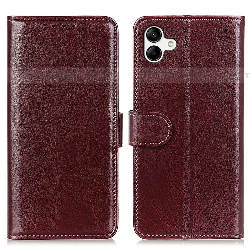 Coque Portefeuille Livre Cuir Etui Clapet K01Z pour Samsung Galaxy F14 5G Marron Plus