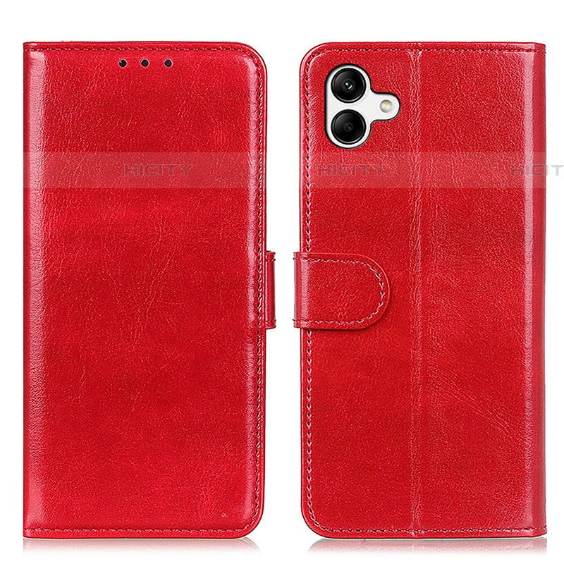 Coque Portefeuille Livre Cuir Etui Clapet K01Z pour Samsung Galaxy F14 5G Rouge Plus