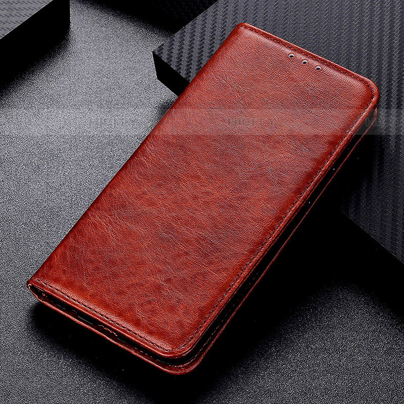 Coque Portefeuille Livre Cuir Etui Clapet K01Z pour Samsung Galaxy F23 5G Marron Plus