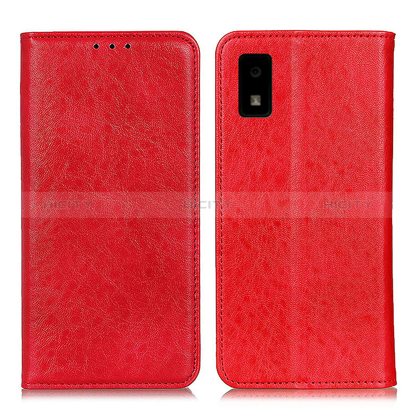 Coque Portefeuille Livre Cuir Etui Clapet K01Z pour Sharp Aquos wish2 Rouge Plus