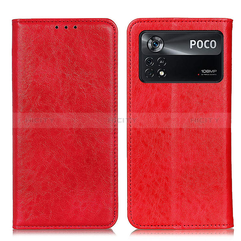 Coque Portefeuille Livre Cuir Etui Clapet K01Z pour Xiaomi Poco X4 Pro 5G Plus