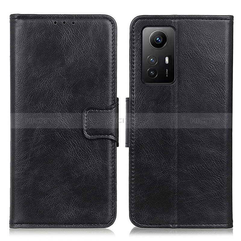 Coque Portefeuille Livre Cuir Etui Clapet K01Z pour Xiaomi Redmi Note 12S Noir Plus