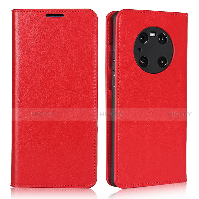 Coque Portefeuille Livre Cuir Etui Clapet K02 pour Huawei Mate 40E Pro 5G Rouge Plus