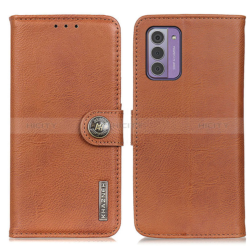 Coque Portefeuille Livre Cuir Etui Clapet K02Z pour Nokia G42 5G Marron Plus