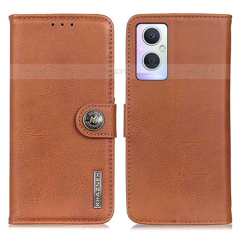 Coque Portefeuille Livre Cuir Etui Clapet K02Z pour Oppo Reno7 Z 5G Marron Plus