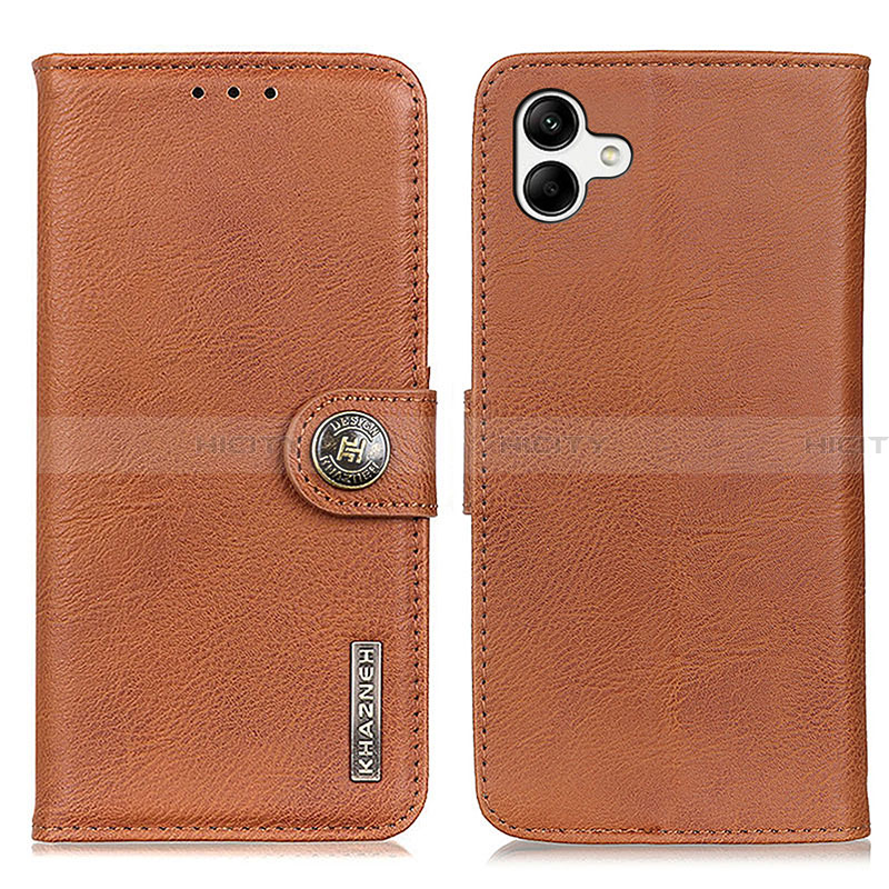 Coque Portefeuille Livre Cuir Etui Clapet K02Z pour Samsung Galaxy A05 Marron Plus