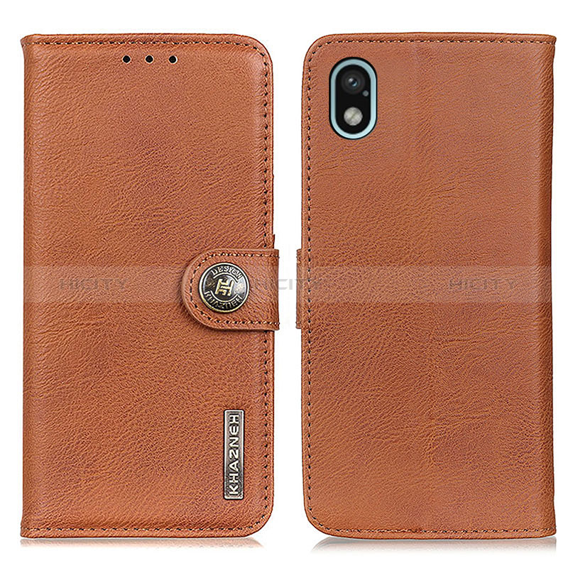 Coque Portefeuille Livre Cuir Etui Clapet K02Z pour Sony Xperia Ace III Marron Plus