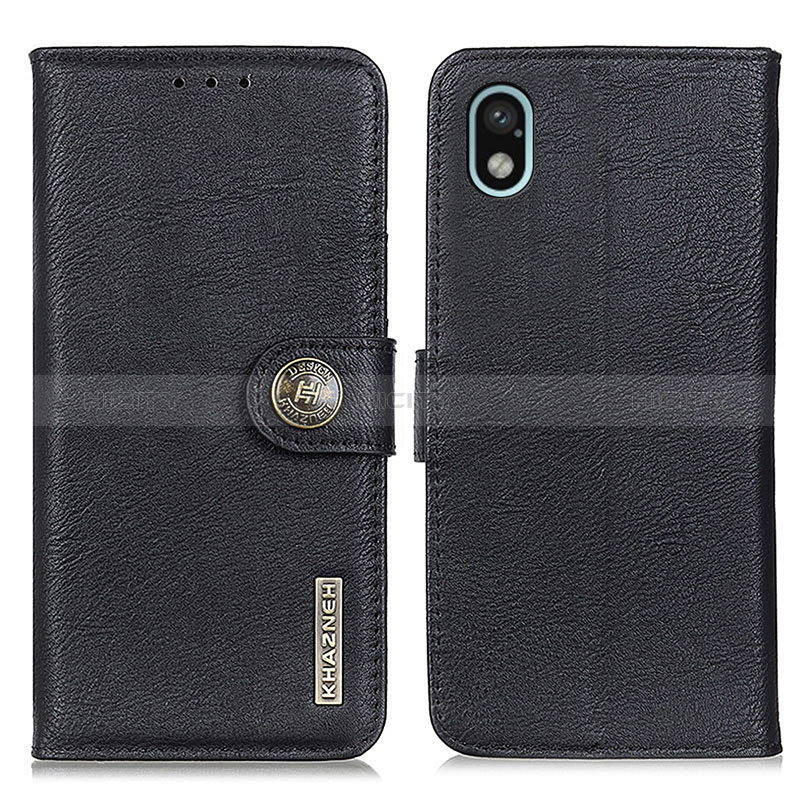 Coque Portefeuille Livre Cuir Etui Clapet K02Z pour Sony Xperia Ace III Noir Plus